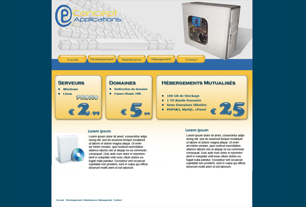 E-concept applications - Belfort (France)